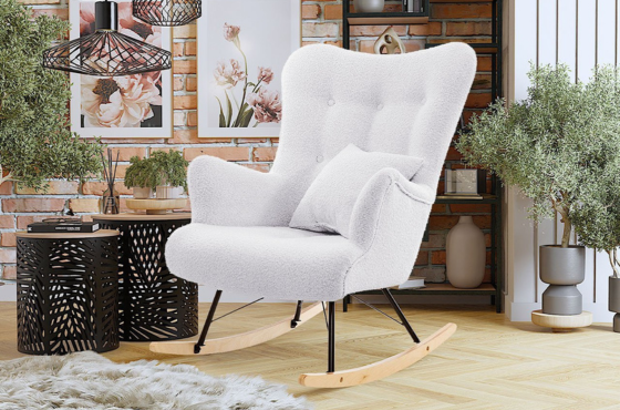 Fotel Bujany Akcjusz Boucle